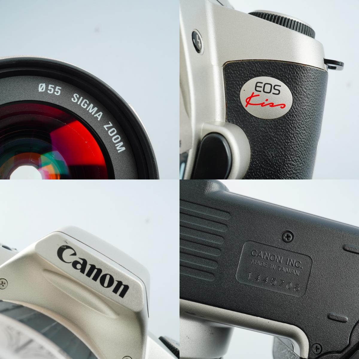 Canon New EOS kiss (REBEL G) + SIGMA 28-80mm F/3.5-5.6 III MACRO AF フィルム一眼レフカメラ