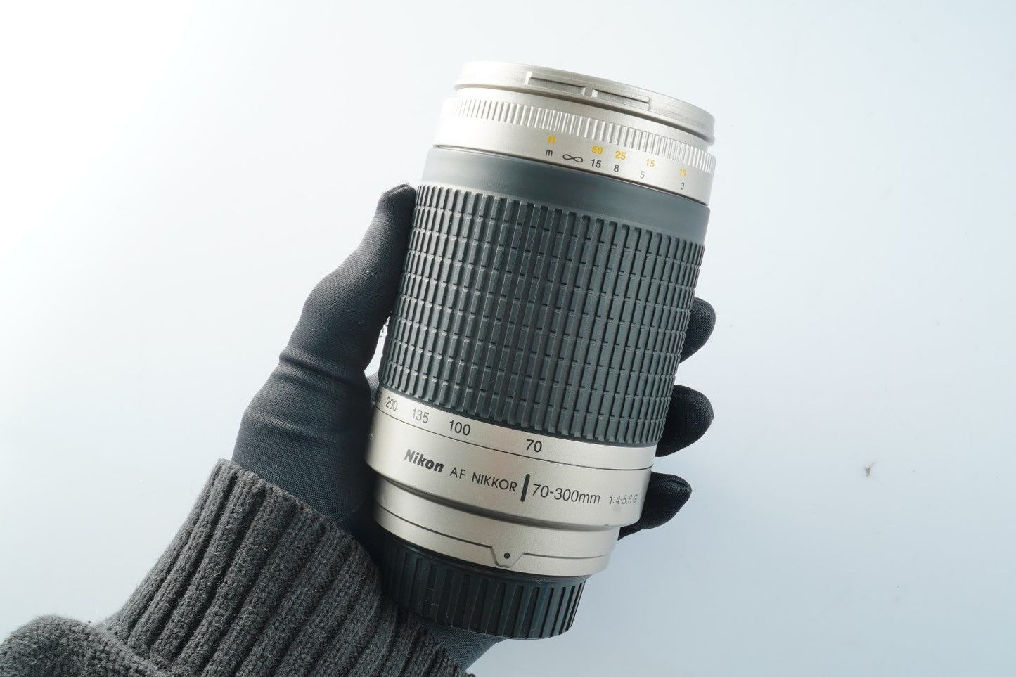 Nikon AF Nikkor 70-300mm F/4-5.6 G Silver ズームレンズ