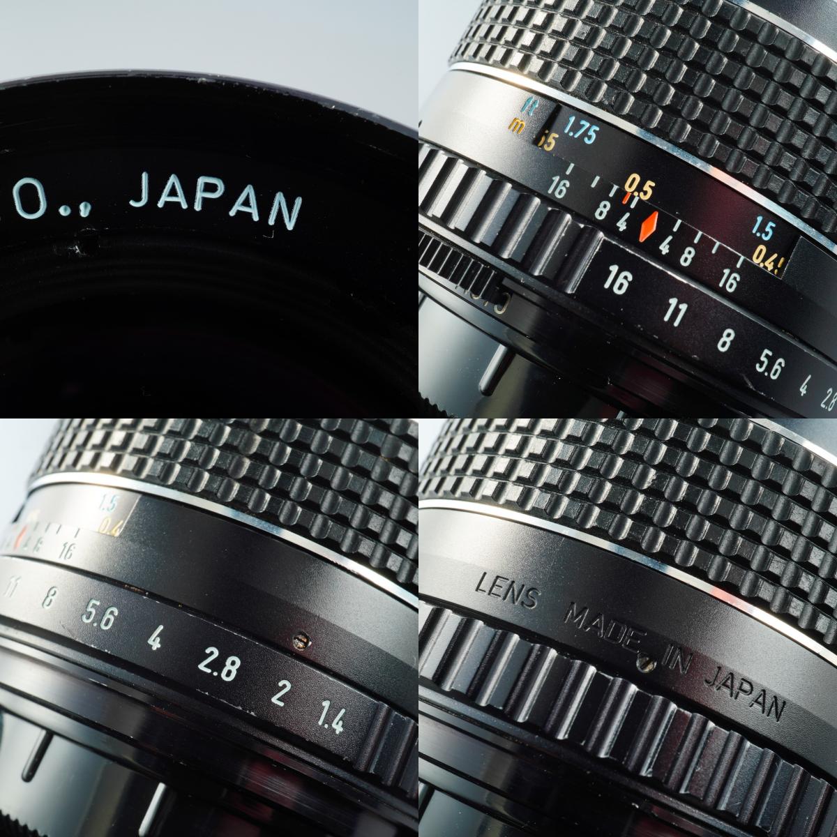 PENTAX SMC Takumar 50mm F1.4 (M42用) 単焦点レンズ