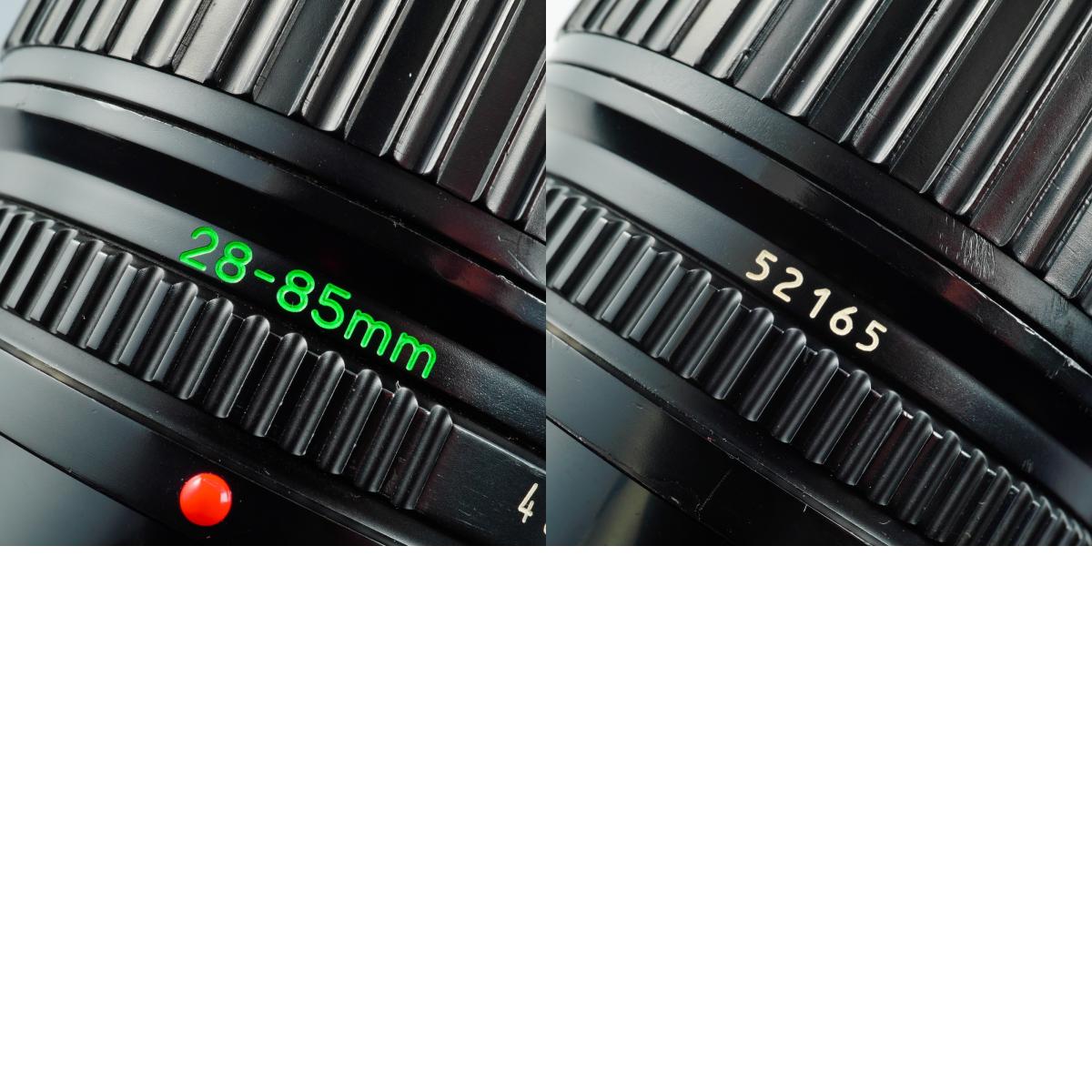 【ジャンク】 Canon FD 28-85mm F/4 ズームレンズ