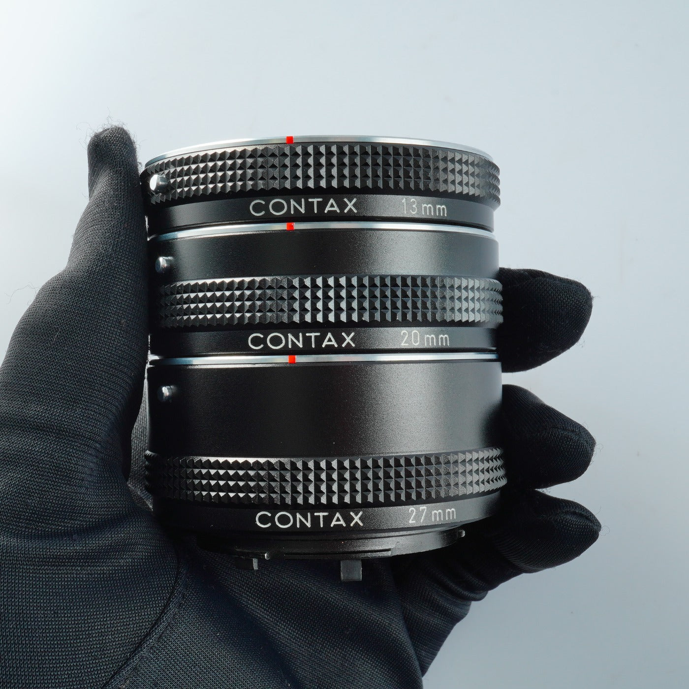 CONTAX Auto Extension Tube Set 13mm 20mm 27mm C/Y カメラ関連アクセサリー