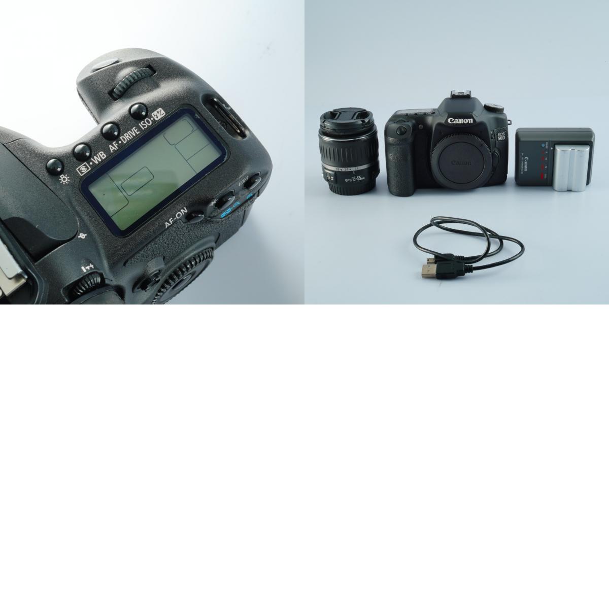 Canon EOS 50D + EF-S 18-55mm F/3.5-5.6 USM デジタル一眼レフカメラ