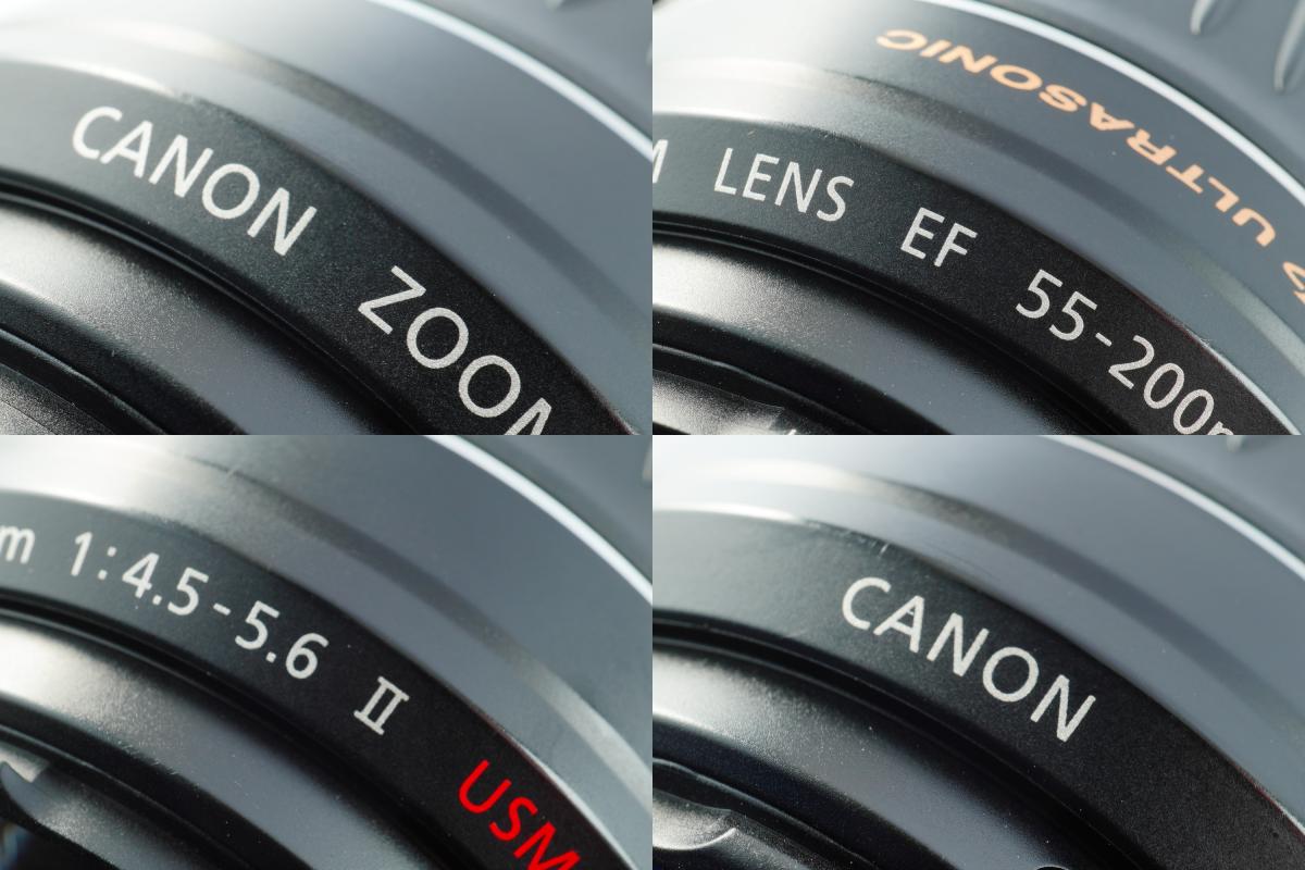 Canon EF 55-200mm F/4.5-5.6 II USM ズームレンズ