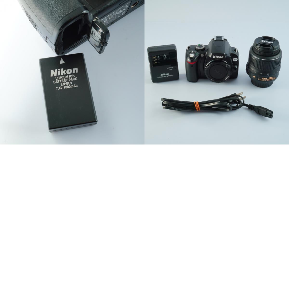 Nikon D60 + AF-S DX NIKKOR 18-55mm F/3.5-5.6 G VR デジタル一眼レフカメラ