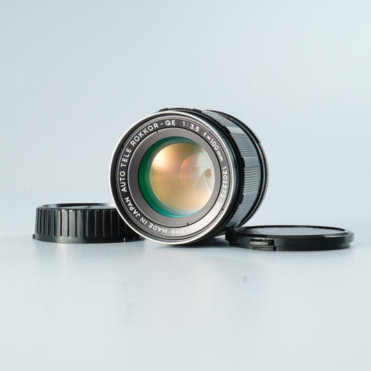 MINOLTA AUTO TELE ROKKOR-QE 100mm F/3.5 単焦点レンズ