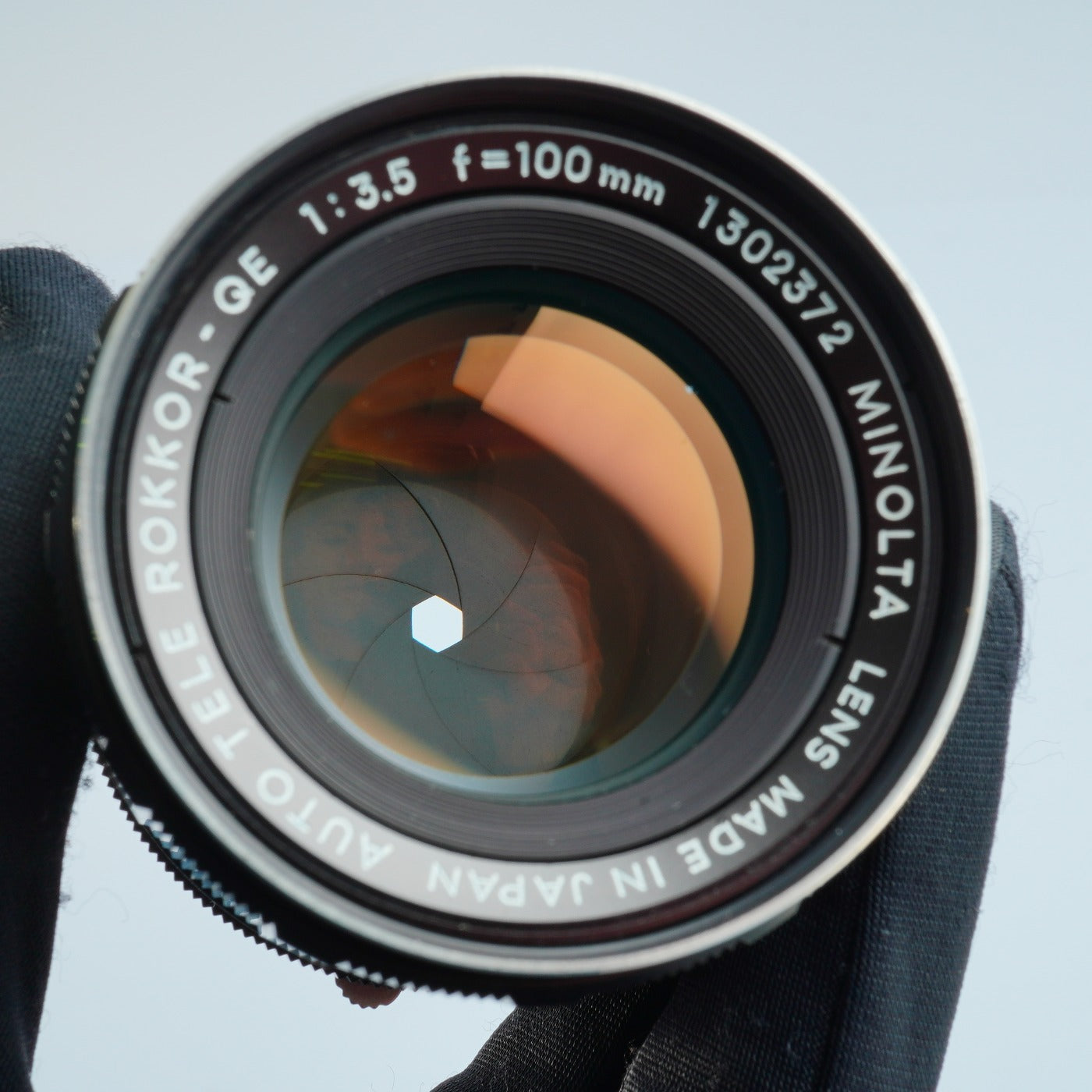 MINOLTA AUTO TELE ROKKOR-QE 100mm F/3.5 単焦点レンズ
