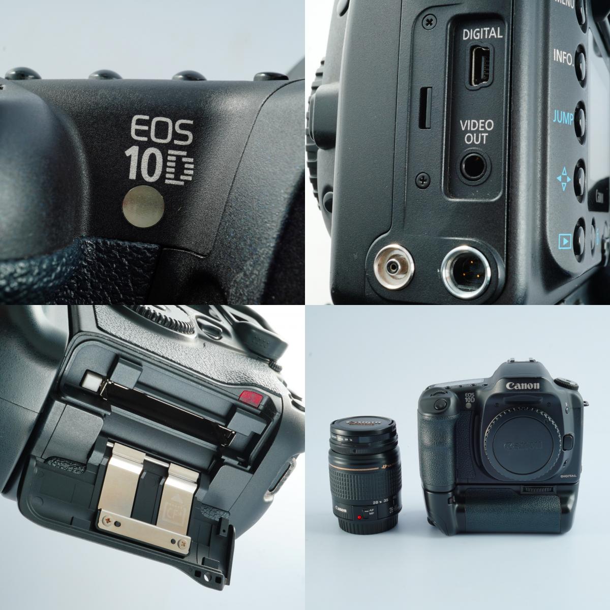 Canon EOS 10D + EF 28-80mm F/3.5-5.6 Ⅳ + BG-ED3 デジタル一眼レフカメラ