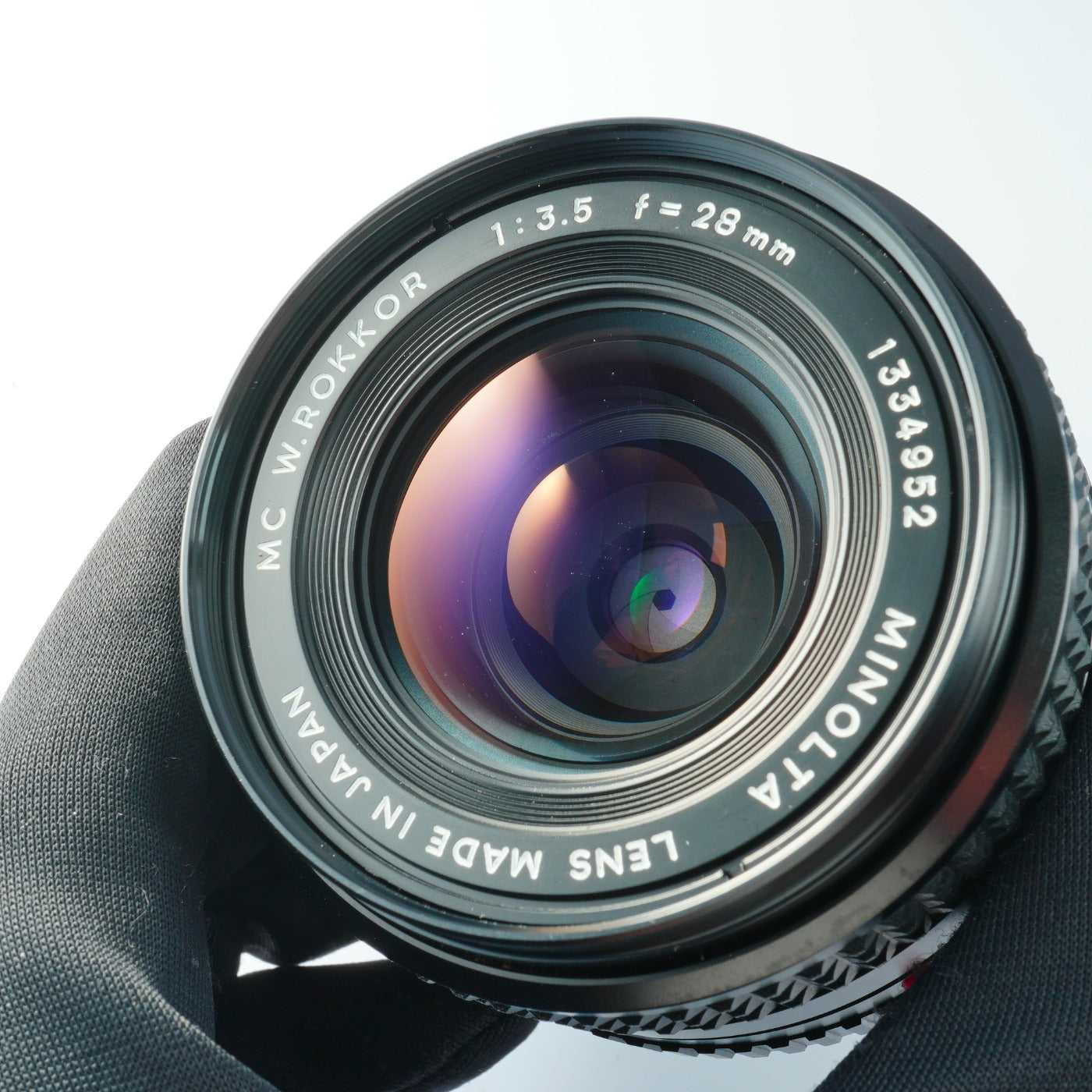 MINOLTA MC W.ROKKOR 28mm F/3.5 単焦点レンズ