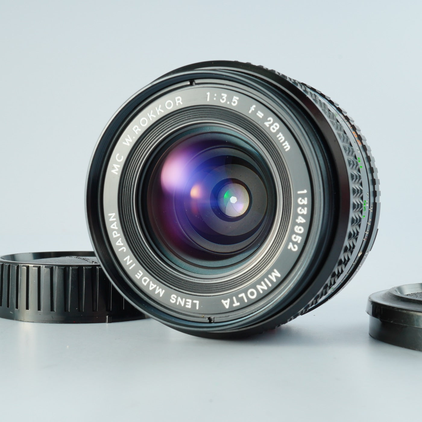 MINOLTA MC W.ROKKOR 28mm F/3.5 単焦点レンズ