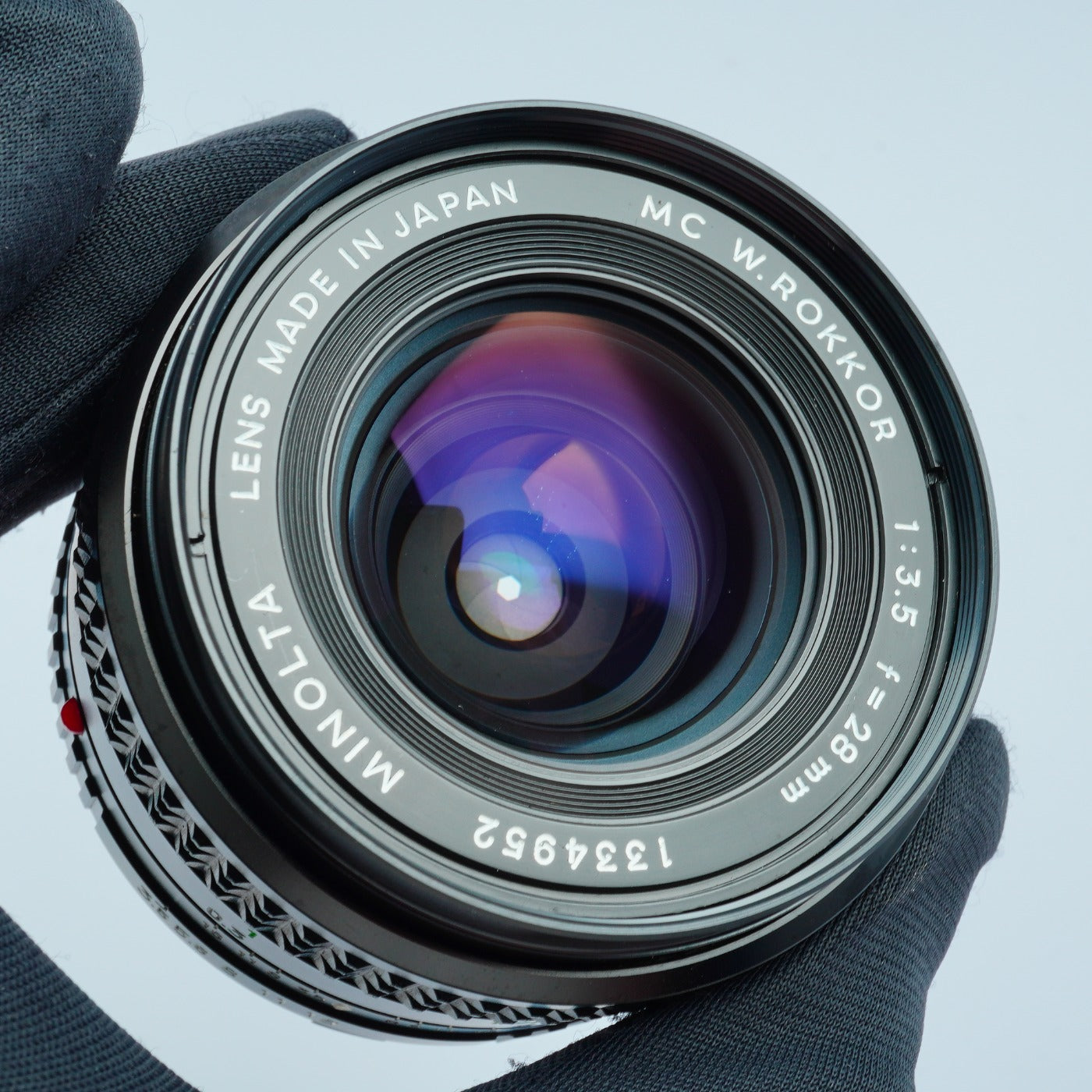 MINOLTA MC W.ROKKOR 28mm F/3.5 単焦点レンズ