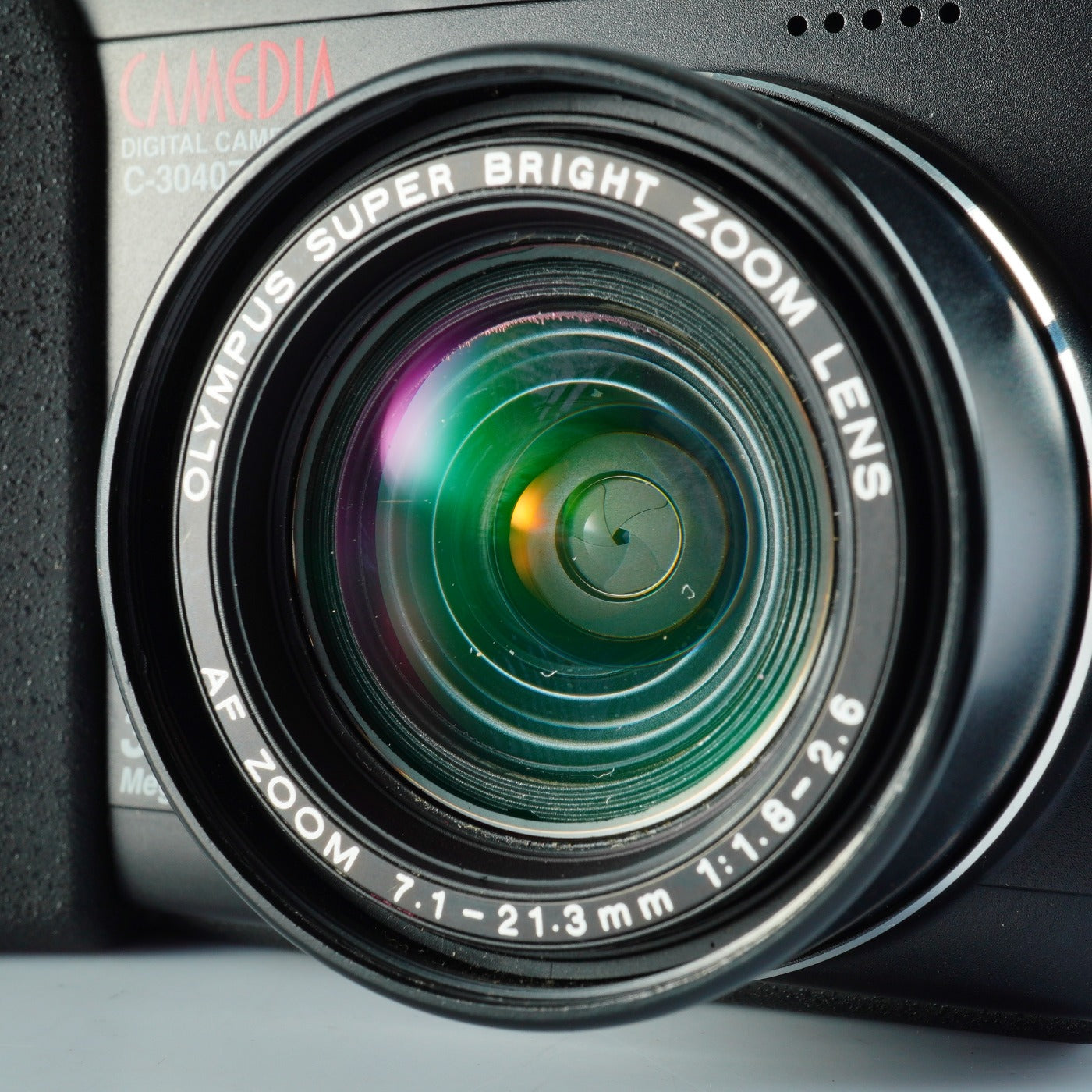 OLYMPUS CAMEDIA C-3040 ZOOM + SmartMedia 128MB コンパクトデジタルカメラ