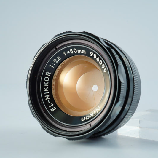 【ジャンク】 Nikon EL Nikkor 50mm F/2.8 単焦点レンズ