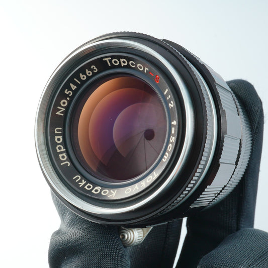 TOPCON Tokyo Kogaku Topcor-S 50mm f/2 単焦点レンズ