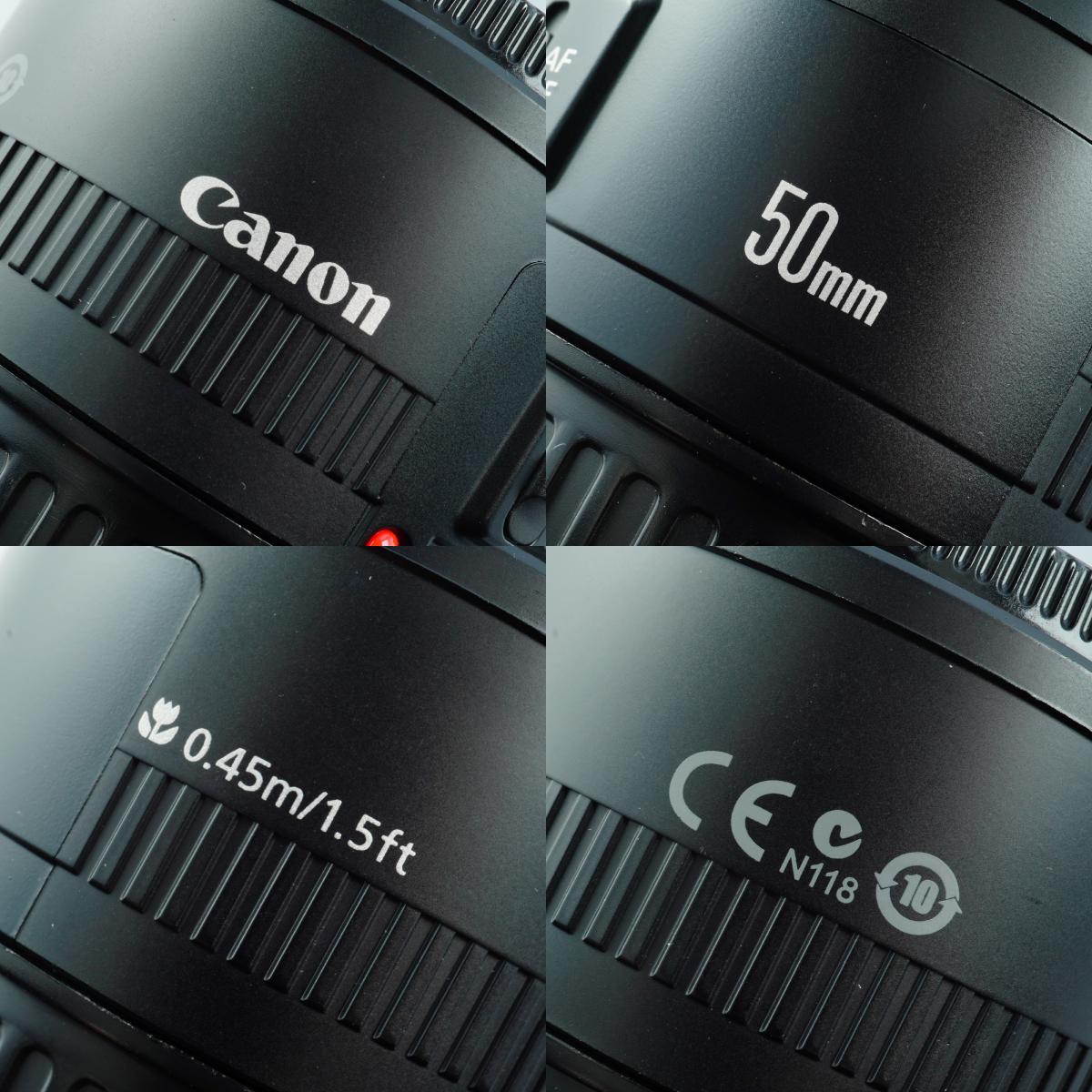 Canon EF 50mm F/1.8 II 単焦点レンズ