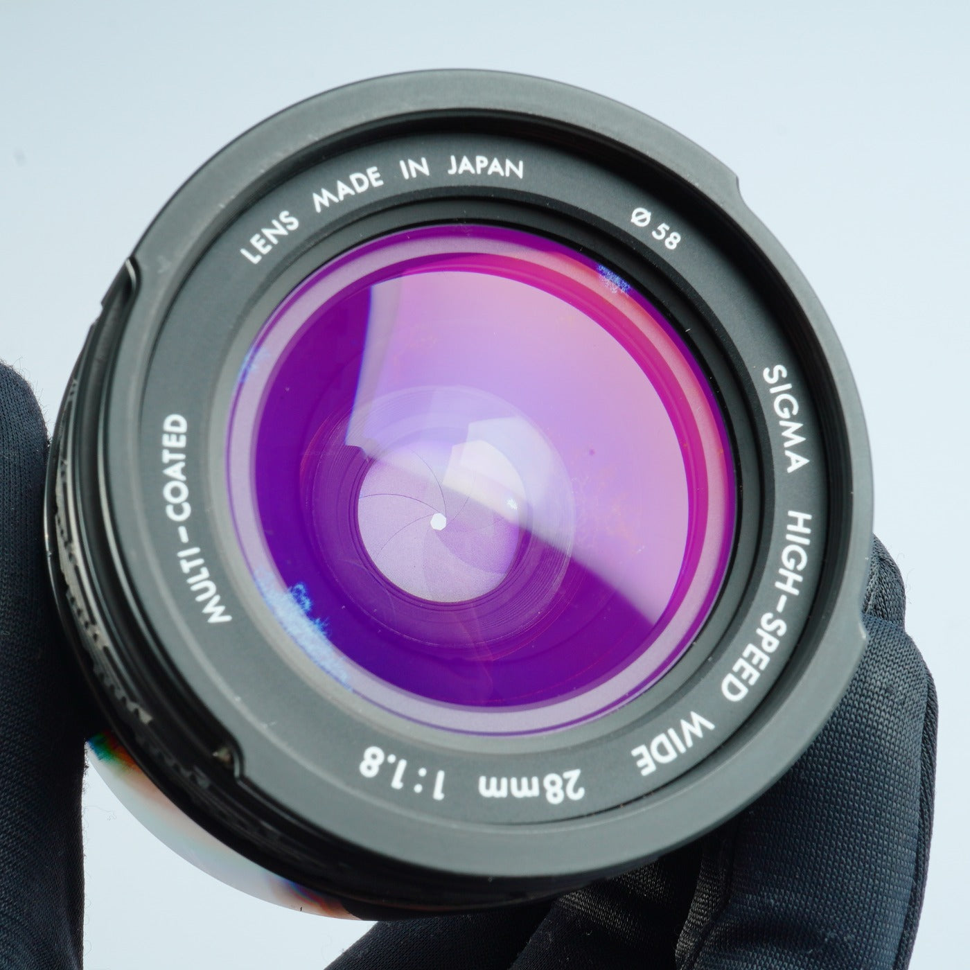 【ジャンク】 SIGMA HIGH-SPEED Wide 28mm F/1.8 ASPH MULTI-COATED (Sony A用) 単焦点レンズ