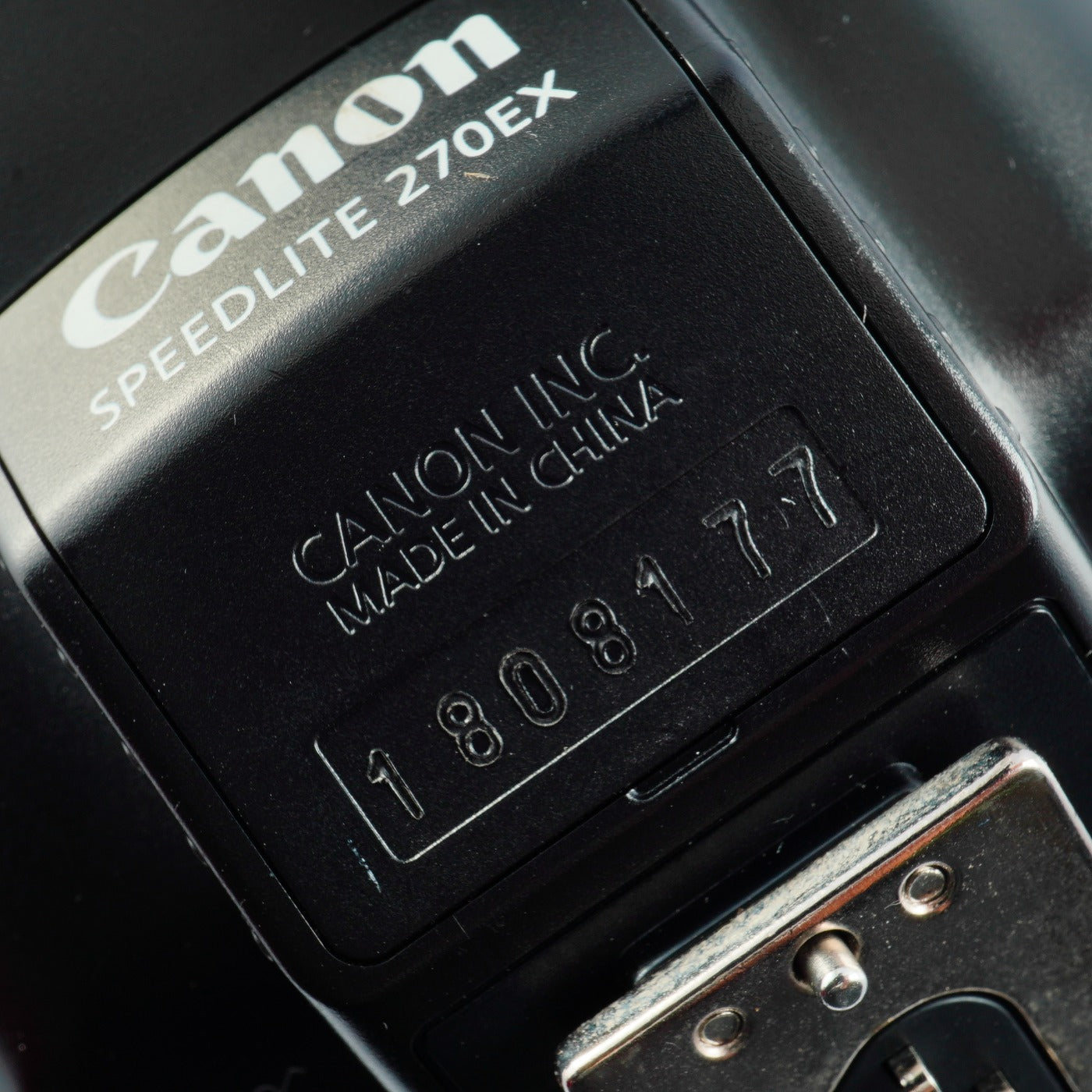 Canon SPEEDLITE 270EX Compact Flash ストロボ・露出計