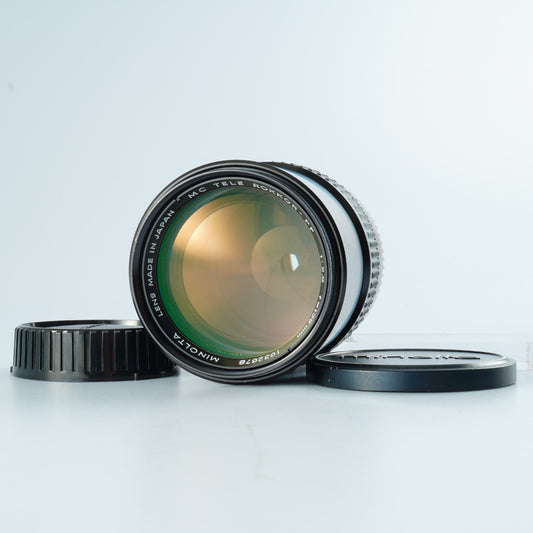 MINOLTA MC Tele Rokkor PF 135mm F/2.8 単焦点レンズ