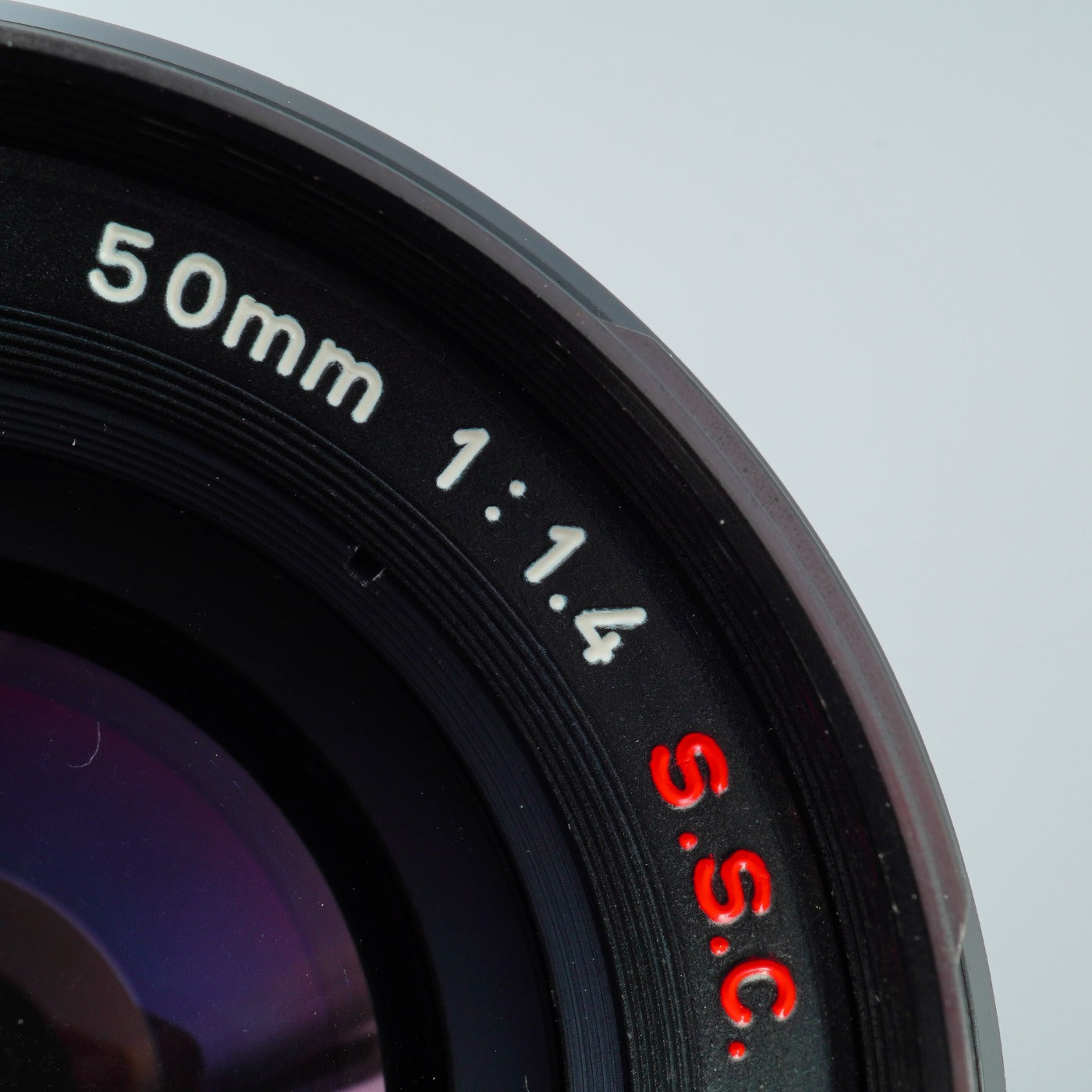 Canon FD 50mm F/1.4 S.S.C A mark 単焦点レンズ
