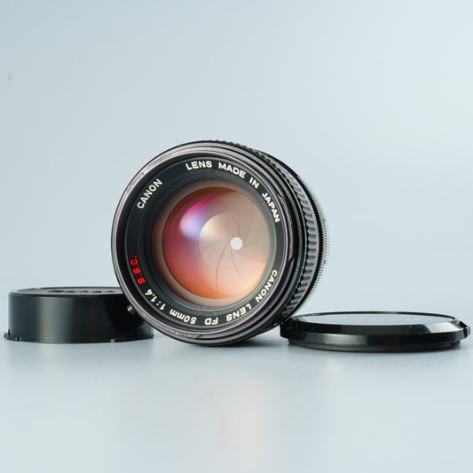 Canon FD 50mm F/1.4 S.S.C A mark 単焦点レンズ