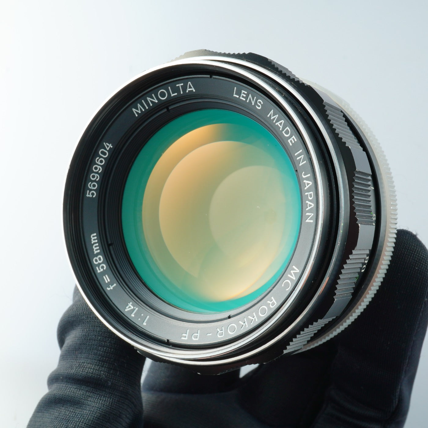 MINOLTA MC ROKKOR-PF 58mm F/1.4 単焦点レンズ