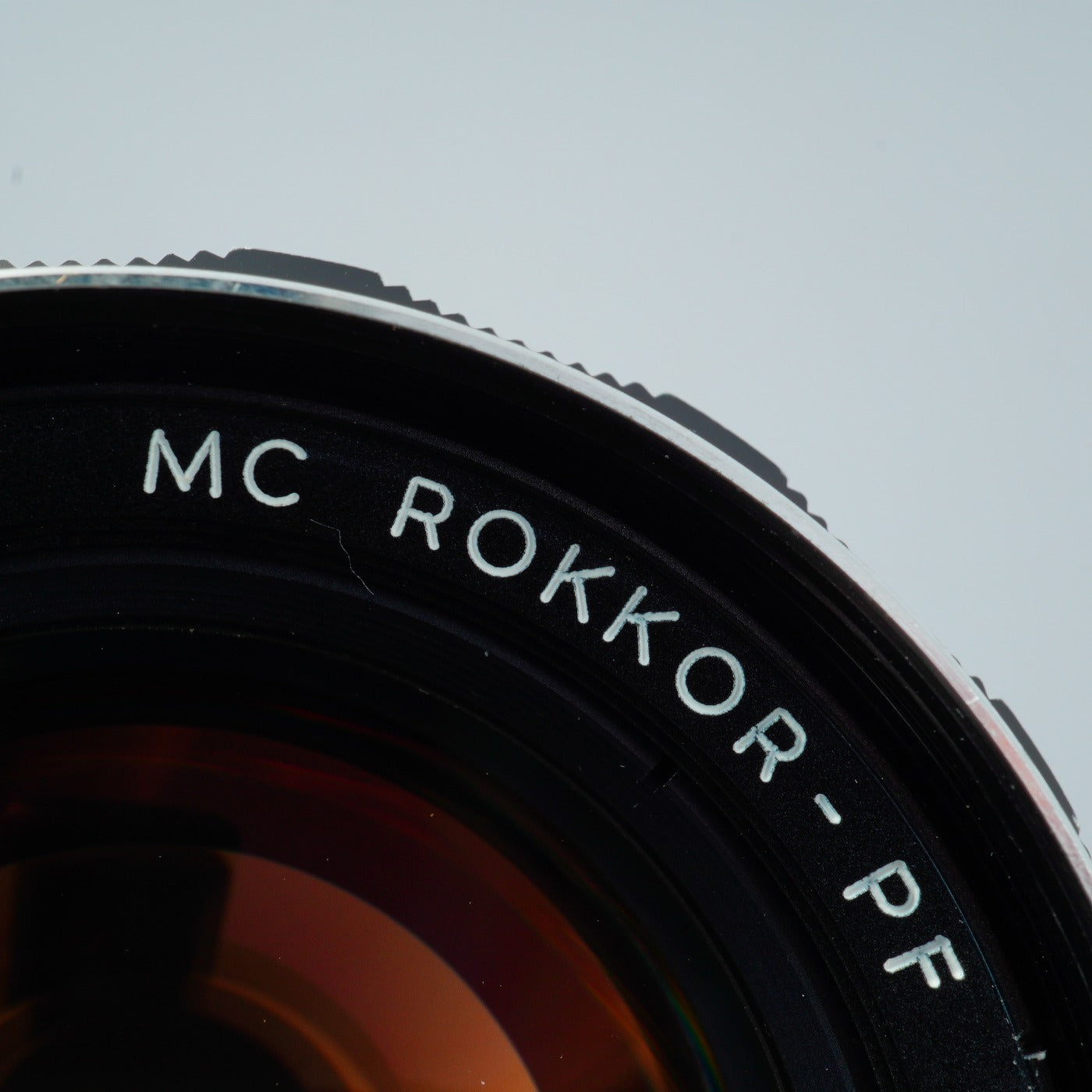 MINOLTA MC ROKKOR-PF 58mm F/1.4 単焦点レンズ
