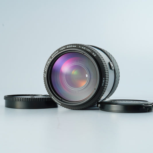 MINOLTA AF APO 100-300mm F/4.5-5.6 TELE ZOOM ズームレンズ