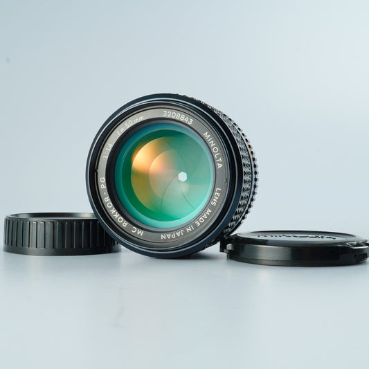 MINOLTA MC Rokkor-PG 50mm F/1.4 単焦点レンズ