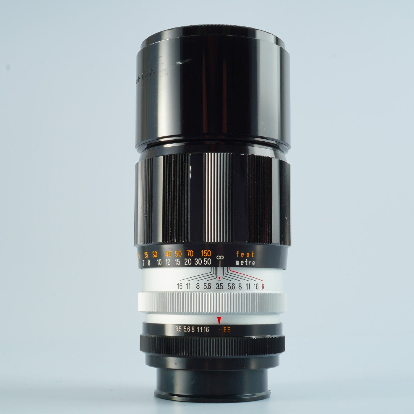 Konica Hexanon 200mm f/3.5 単焦点レンズ