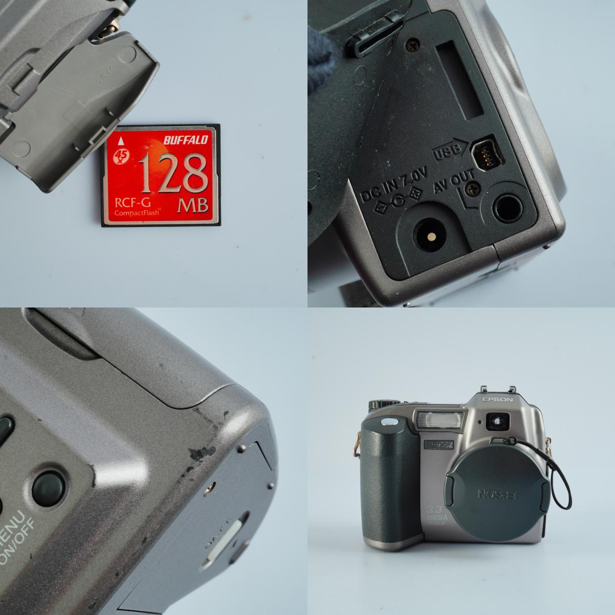 Epson CP-920Z + CF Card 128MB コンパクトデジタルカメラ