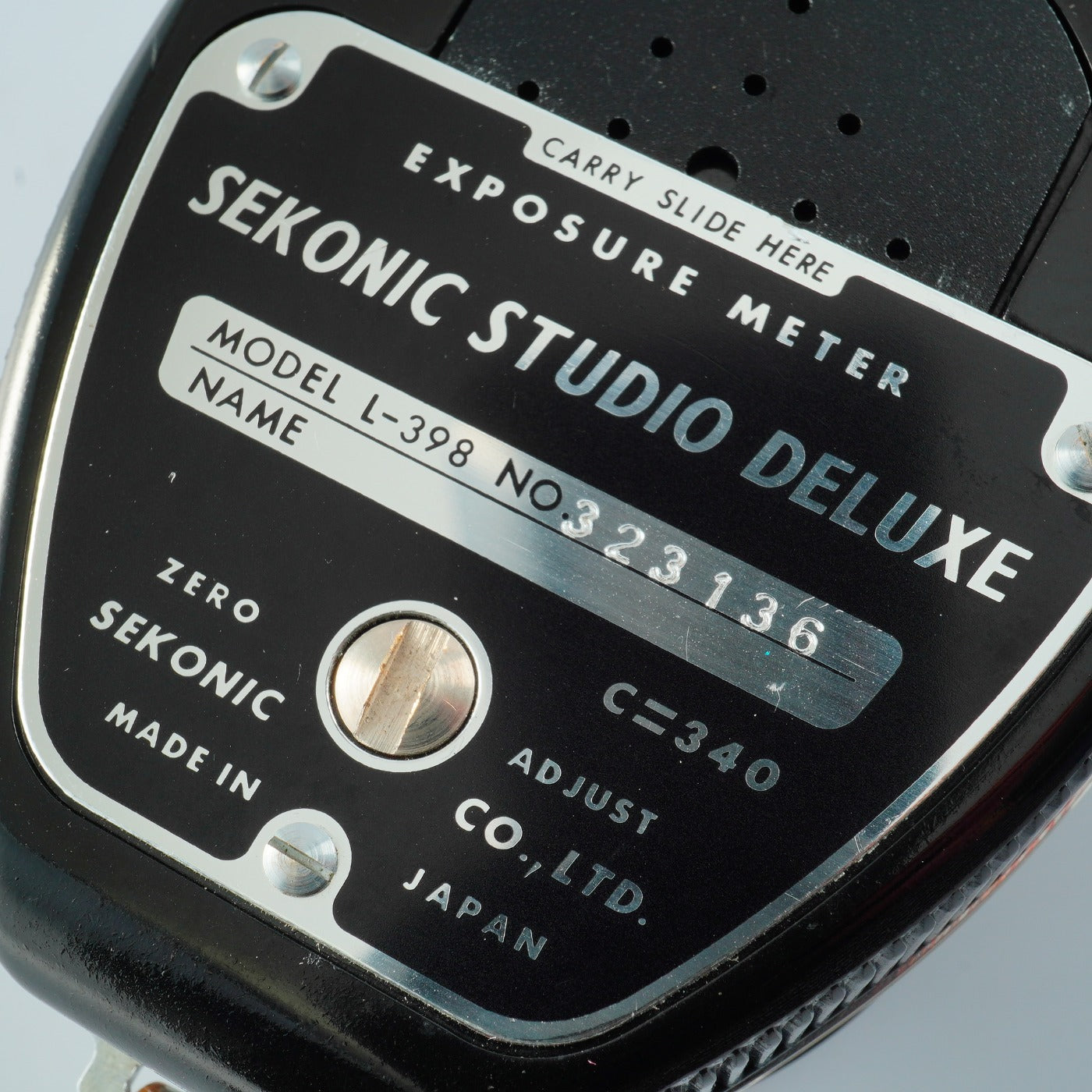 SEKONIC L-398 Studio Deluxe Light Meter ストロボ・露出計