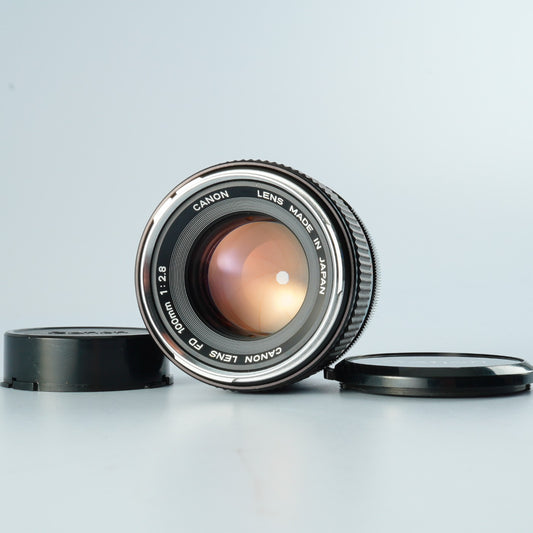 Canon FD 100mm F/2.8 単焦点レンズ