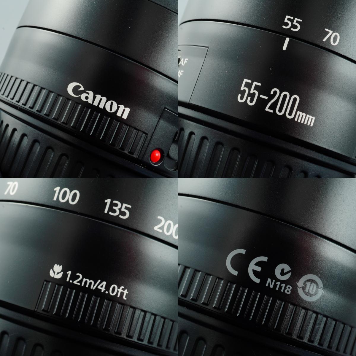 Canon EF 55-200mm F/4.5-5.6 II USM ズームレンズ