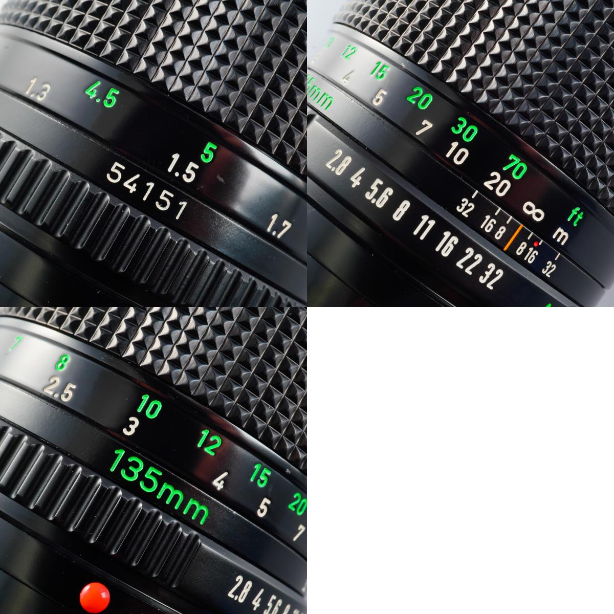 Canon FD 135mm F/2.8 単焦点レンズ