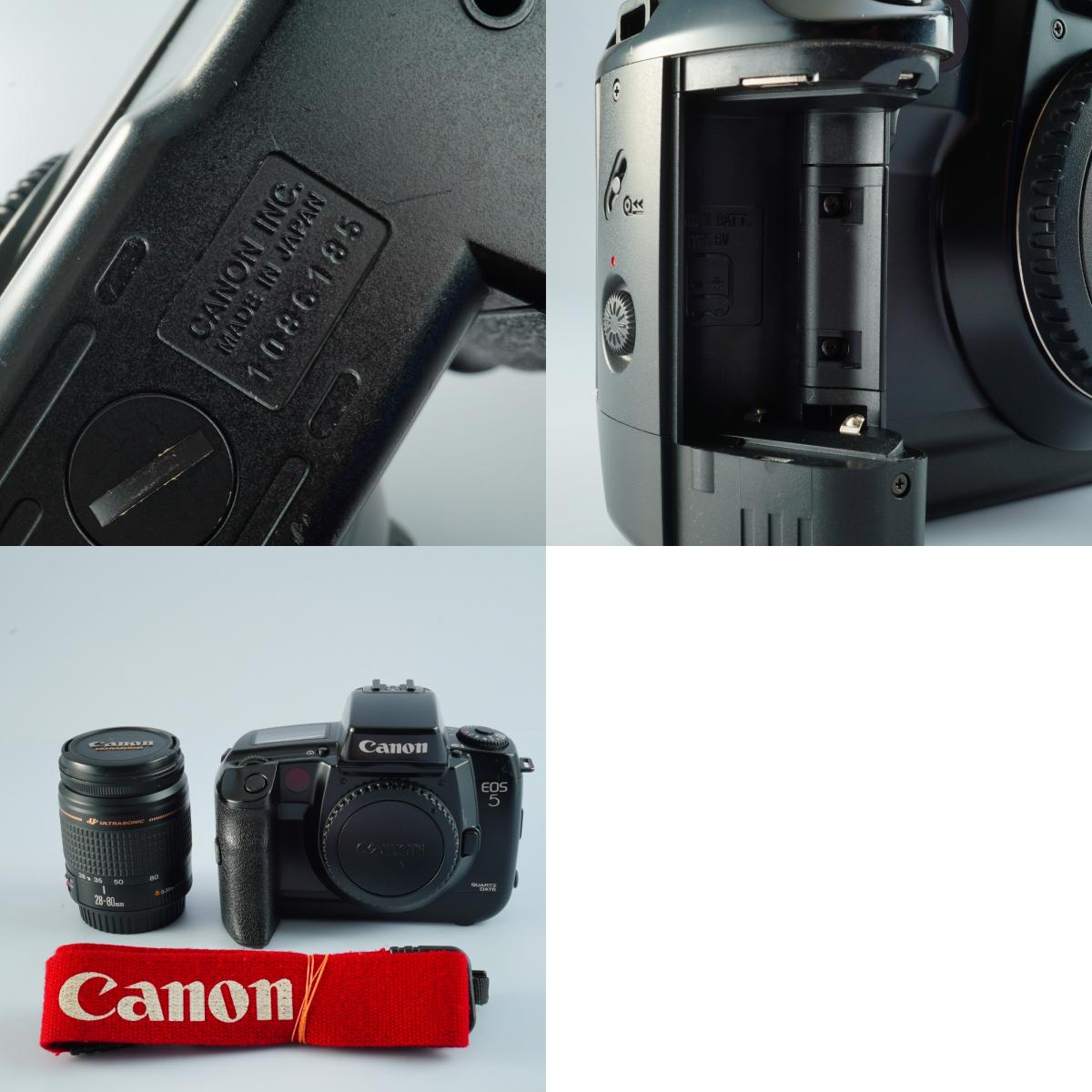 Canon EOS 5 QD + EF 28-80mm F/3.5-5.6 Ⅳ AF フィルム一眼レフカメラ