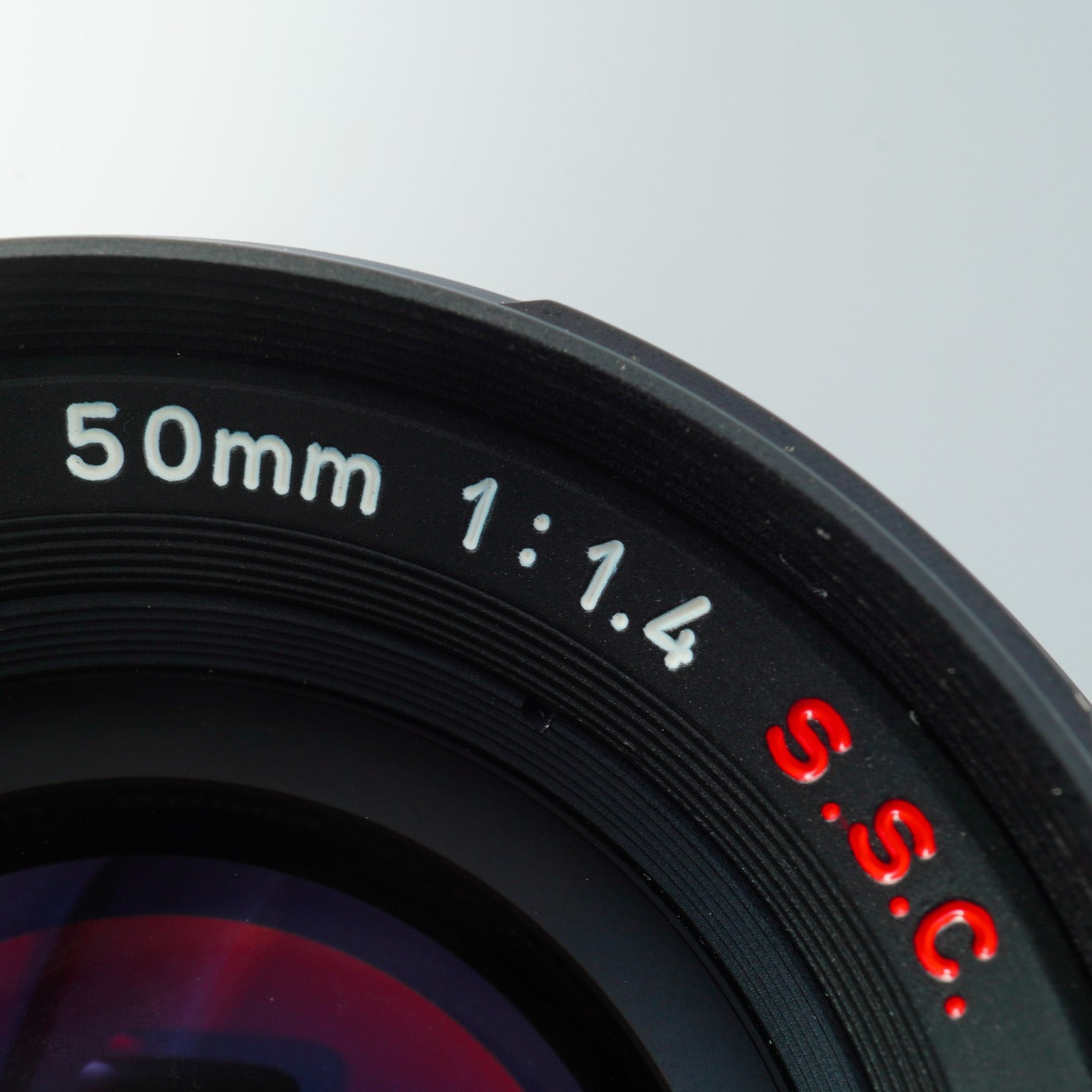 Canon FD 50mm F/1.4 S.S.C A mark 単焦点レンズ