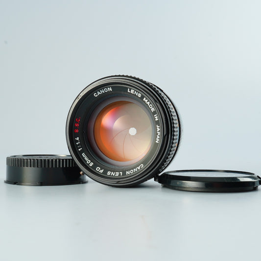 Canon FD 50mm F/1.4 S.S.C A mark 単焦点レンズ