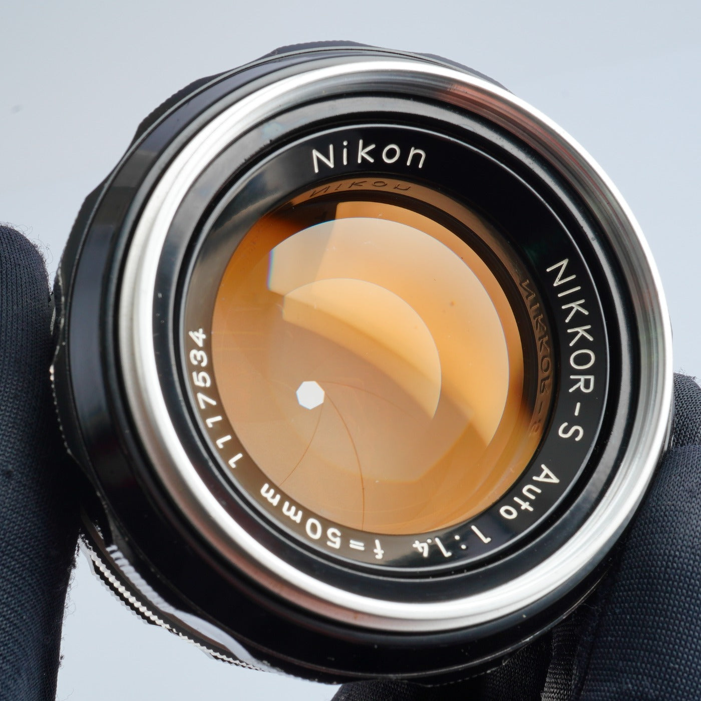Nikon Nikkor-S AUTO 非Ai MF 50mm f/1.4 単焦点レンズ