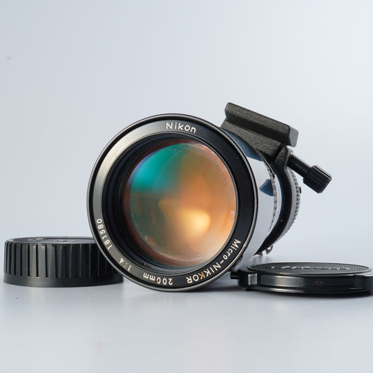 Nikon Ai Micro-Nikkor 200mm f/4 マクロレンズ