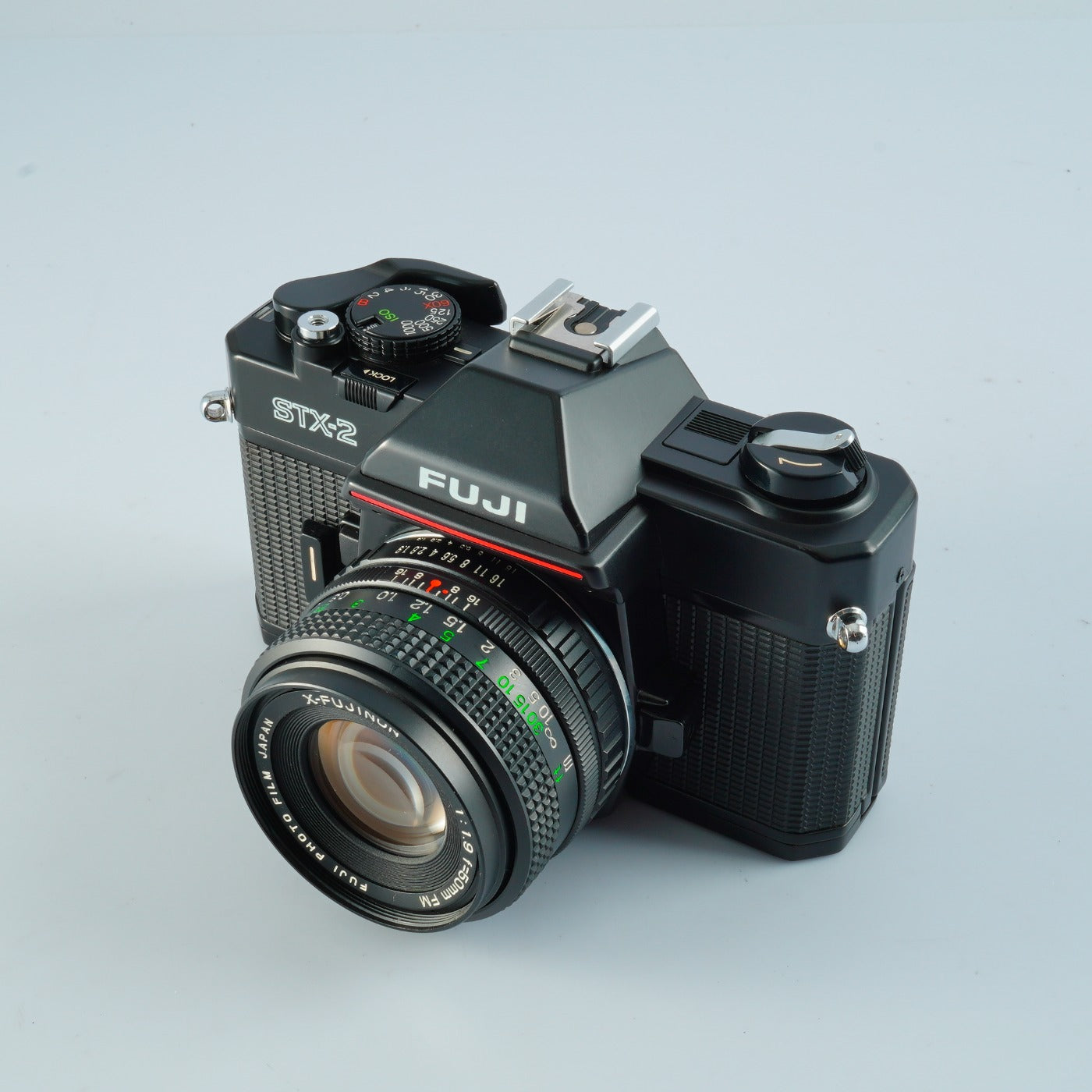 FUJIFILM STX-2 + X-Fujinon 50mm F/1.9 MF フィルム一眼レフカメラ