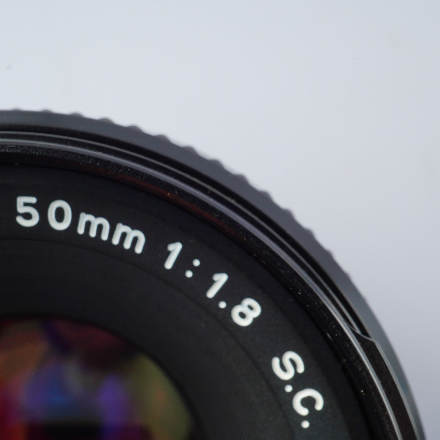 Canon FD 50mm F/1.8 S.C. 単焦点レンズ