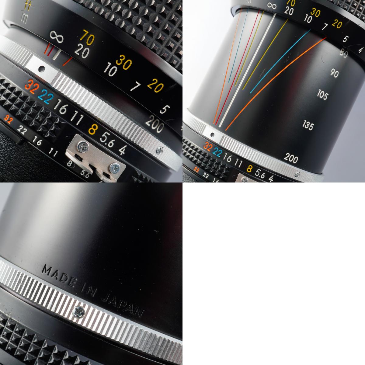 Nikon Ai-S ZOOM NIkkor 80-200mm F/4 ズームレンズ