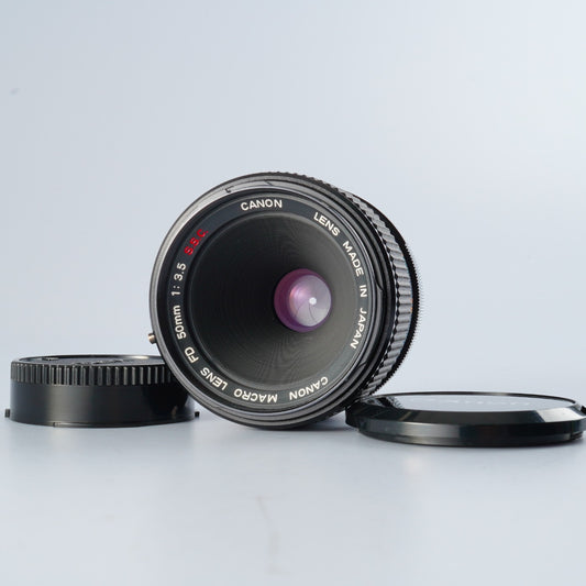 Canon FD 50mm F/3.5 MACRO S.S.C マクロレンズ
