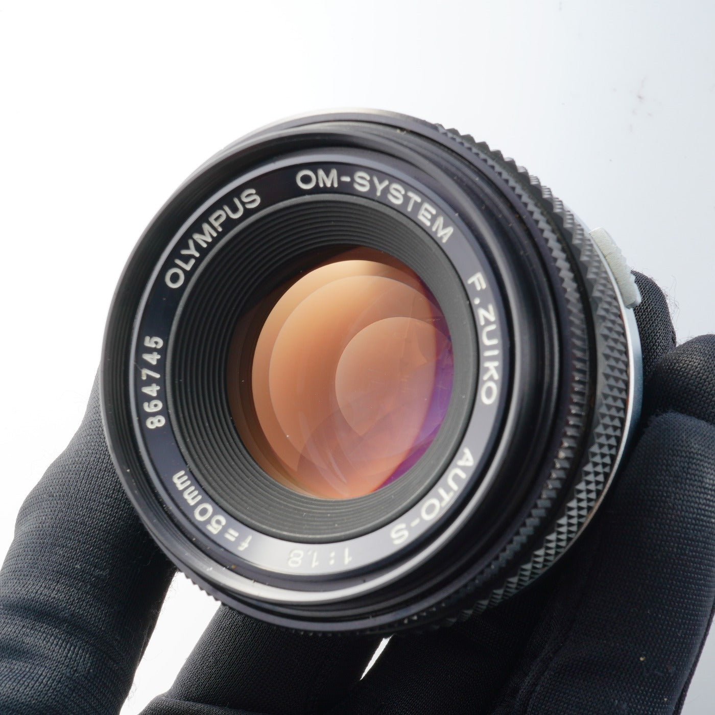 OLYMPUS OM-SYSTEM F.Zuko AUTO-S 50mm F/1.8 単焦点レンズ