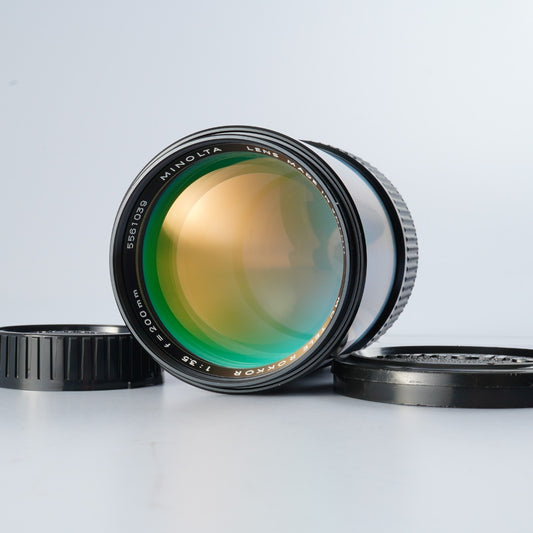 MINOLTA MC Tele Rokkor 200mm f/3.5 単焦点レンズ