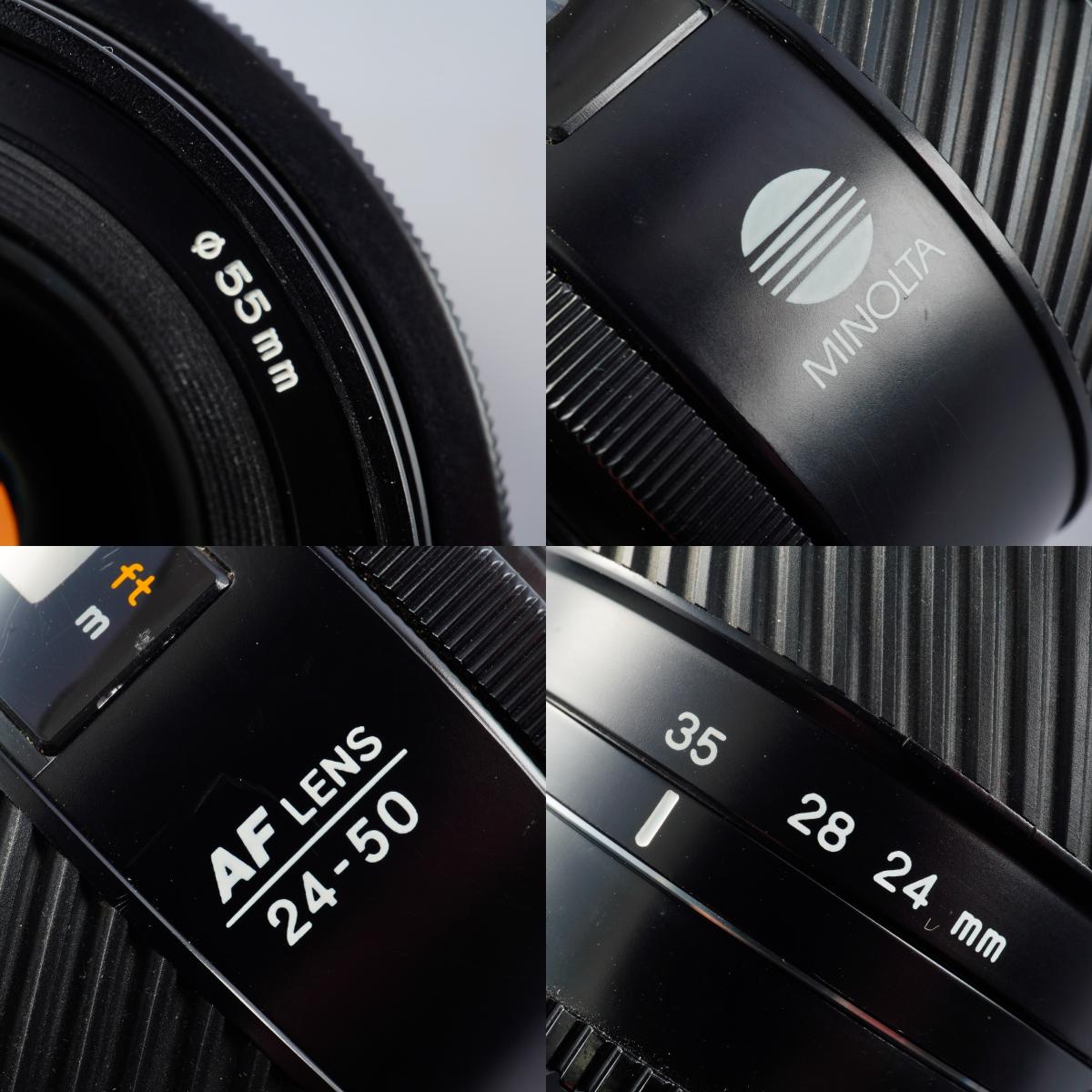 MINOLTA AF 24-50mm F/4 ズームレンズ