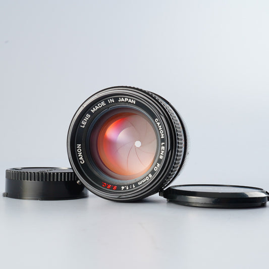 Canon FD 50mm f/1.4 S.S.C "O" 単焦点レンズ