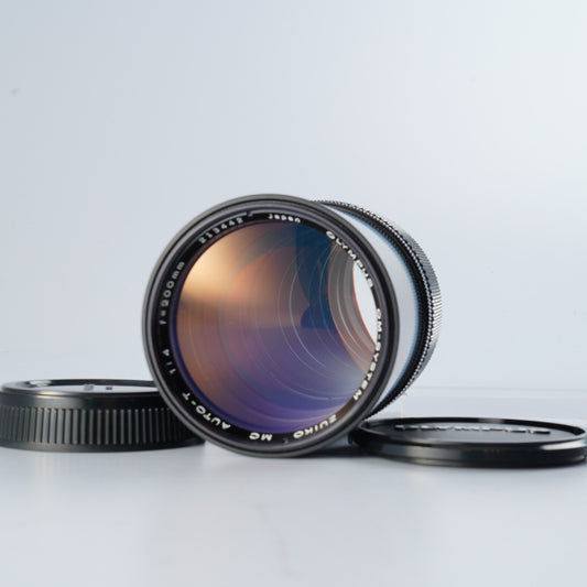 OLYMPUS Zuiko Auto‑T 200mm F 4 単焦点レンズ