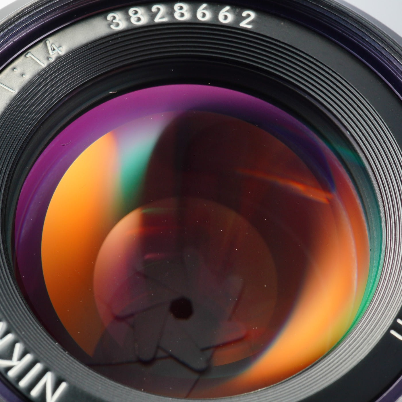 Nikon New Nikkor 50mm f/1.4 非Ai 単焦点レンズ