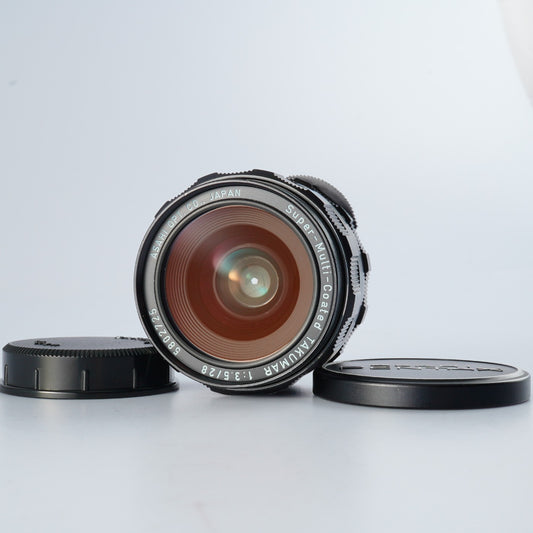PENTAX Super Multi Coated TAKUMAR 28mm F/3.5 (M42用) 単焦点レンズ
