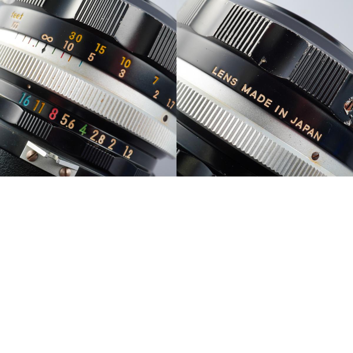 【ジャンク】 Nikon Nikkor-S Auto 55mm F/1.2 非Ai 単焦点レンズ
